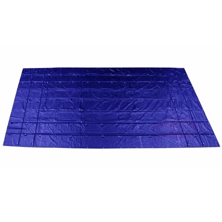 US CARGO CONTROL Heavy Duty Tarp, Blue, PVC Coated Polyester HST16274-BLU